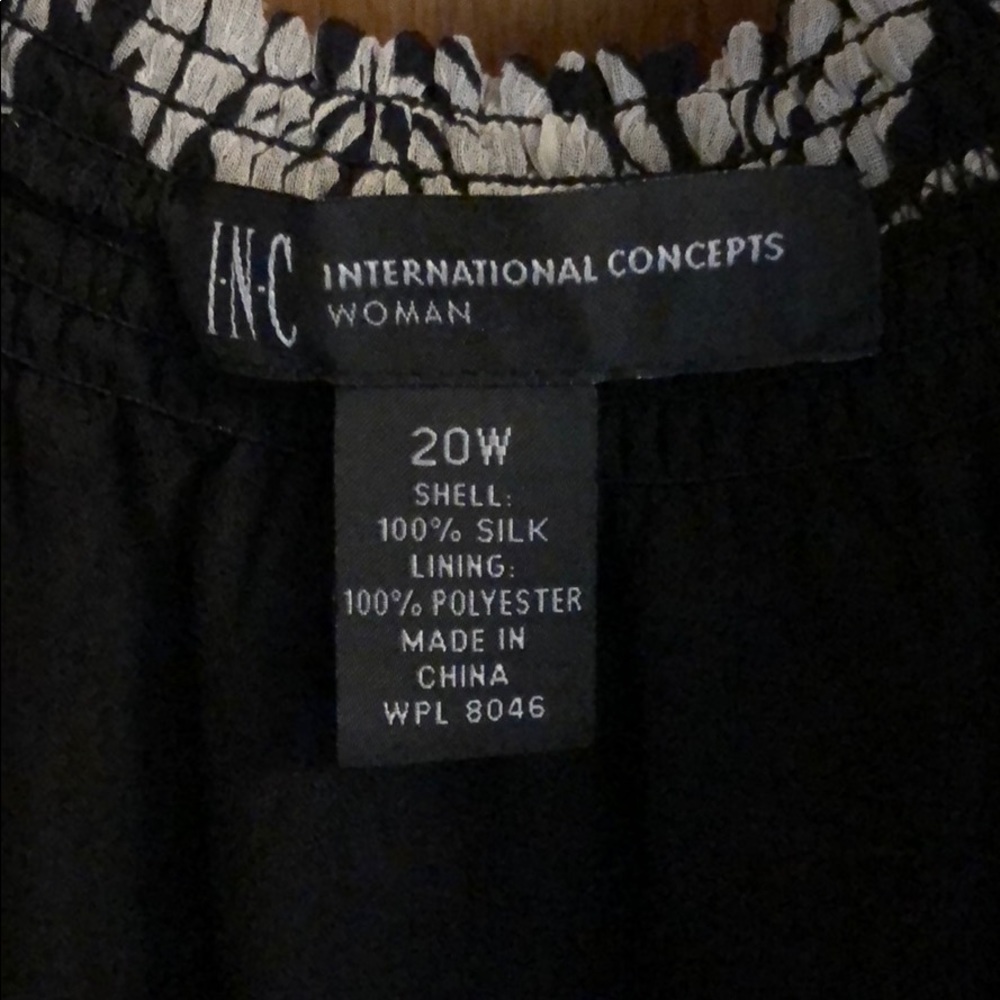 INC Floral Print Blouse - Picture 4 of 4